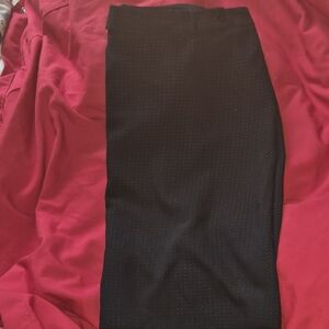 Caslon Black Polka dot  Midi Skirt Size 22W